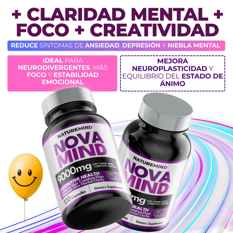 Claridad mental, foco y creatividad: beneficios de NovaMind