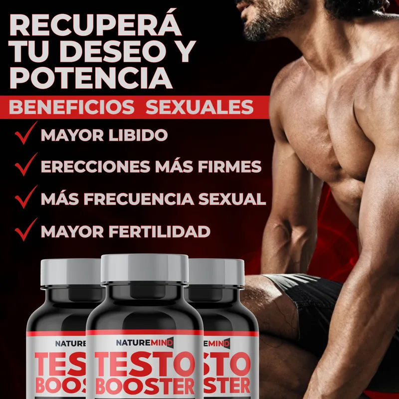 Recupera tu deseo y potencia: beneficios sexuales de Testo Booster